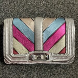 Rebecca Minkoff Multicolor Chevron Crossbody Bag